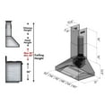 thumbnail image 3 of ZLine 597CRN48 Wall Range Hood With Crown Molding, 3 of 34