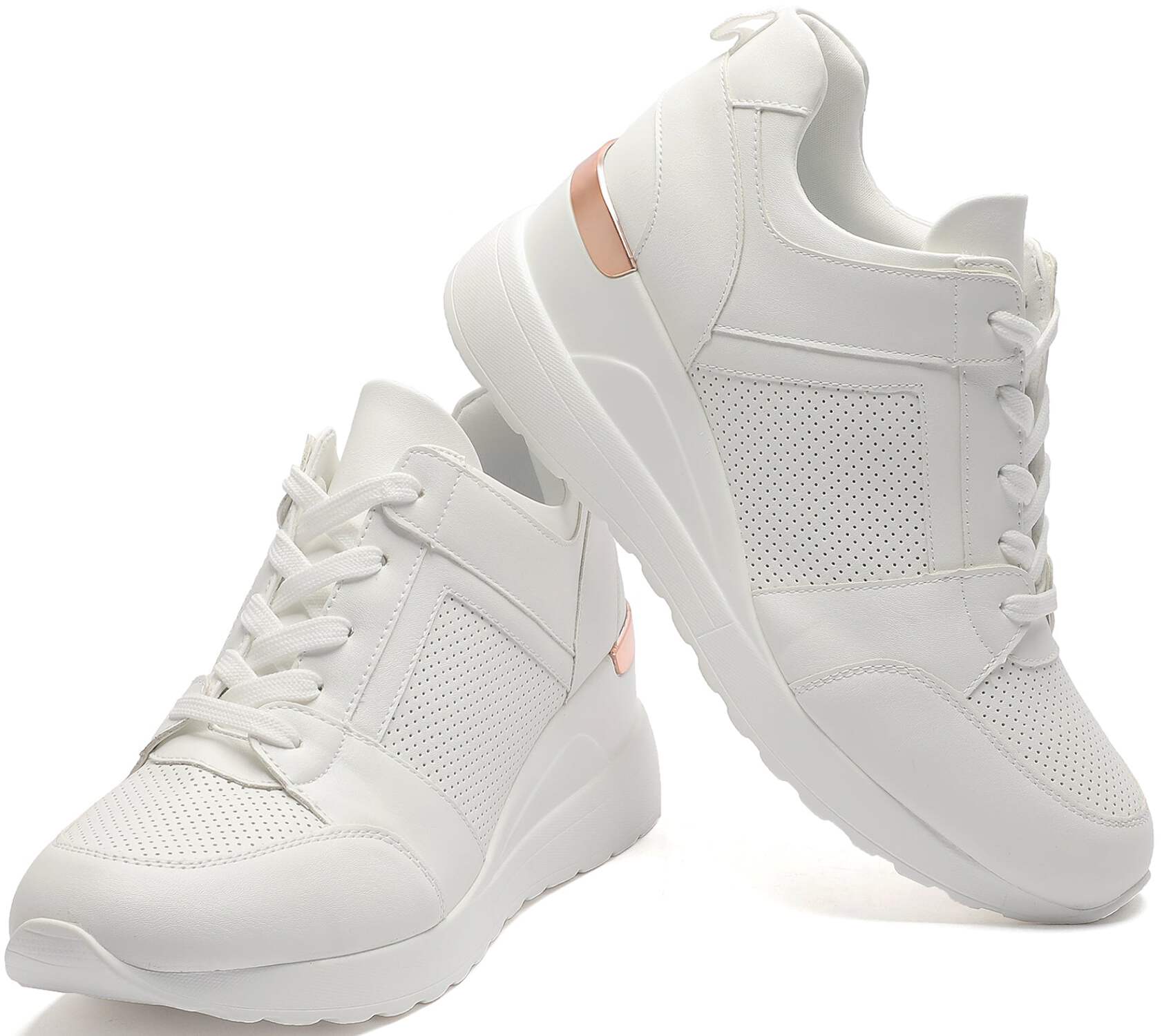 Yolanda Zula Women's Wedge Sneakers with Non-Slip Sole photo 6