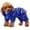 Blue, variant on ZDWQFA Dog Coat, Waterproof Dog Jacket for Winter, Fullbody Dog Coats Snowsuit, Windproof Puppy Down Jacket Puffer Coat, Fleece Winter Vest for Dogs, Cold Weather Dog Coats