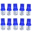 thumbnail image 2 of DYNWAVECA 2x10 Pieces T10-3528-10SMD Ice Blue LED Wedge License Plate Light Bulbs , Blue, 2 Pcs, 2 of 6
