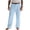 Z100 Light Blue, variant on Mifsaly Mens Cotton Linen Pants Lightweight Straight Leg Summer Beach Pant Pleated Front Vacation Travel Business Casual Trousers with Pockets S