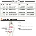 thumbnail image 3 of Traje de baño para damas Falda de tres piezas dividida para mujer Bikini con patrón de vaca con cordones OAVQHLG3B Store lin121212, 3 of 4