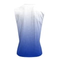 thumbnail image 5 of Sleeveless Shirts for Men, Men's Retro Stand Collar Casual Pocket Solid Color Sleeveless Henley Shirt Dark Blue 2XL, 5 of 6