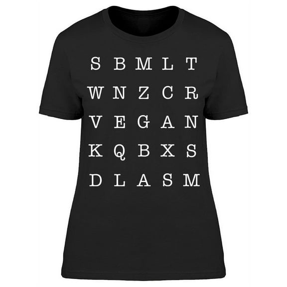 Vegan Words Women's T-shirt