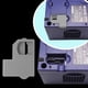thumbnail image 4 of Bolsa De Adaptador De Lector De Tarjetas Estuche adaptador de lector de tarjetas MicroSD Adaptador impreso en 3D para Gamecube NGC (gris), 4 of 7
