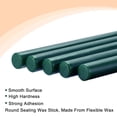 thumbnail image 3 of Unique Bargains Bâtons de Cire Ronds pour Cartes de Tampon de Cire Vert Foncé 5 Pcs, 3 of 6