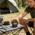 thumbnail image 2 of Outdoor Portable Coffee Tea Cup,Hanging Handle Travel Mug,Eco-Friendly Food Grade PP Material,Compact Lightweight Water Cup,Camping Picnic Hiking Use,Durable Leak-Proof Portable Beverage Container, 2 of 6
