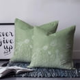 thumbnail image 2 of 18x18 Pillow Covers Set of 2, Sage Green Wildflowers Throw Pillow Covers Decorative Couch Cushion Case, Modern Floral Butterfly Plant Microfiber Square Pillowcases for Bedroom Car Living Room, 2 of 7