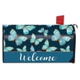 thumbnail image 3 of Briarwood Lane Blue Butterflies Spring Mailbox Cover, 3 of 3