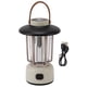 thumbnail image 1 of Linterna de camping 3 modos de iluminación Múltiples opciones de fuente de alimentación Luz de camping LED portátil para césped Chimenea Exterior Blanco, 1 of 10