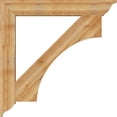 thumbnail image 3 of Ekena Millwork 6"W x 46"D x 46"H Westlake Traditional Rough Sawn Bracket, Western Red Cedar, 3 of 4