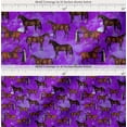 thumbnail image 2 of Soimoi Cotton Cambric Fabric Men & Horse Animal Decor Fabric Printed Yard 42 Inch Wide, 2 of 7