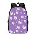 thumbnail image 2 of YFYANG 17" Laptop Backpack, Purple Star Pattern Fashion Travel Work Backpack with USB and Headphone Cable Interface for Men and Women, 2 of 8