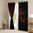 thumbnail image 3 of Feelyou Game Console Lover Black Out Curtains, Modern Honeycomb Geometry Curtains Pack of 2 (42x63 Each), Teen Boy Girl Kid Bedroom Curtains, Blackout Curtains Home Decor, 3 of 6