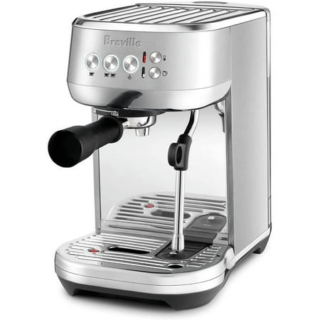 Breville - the Bambino Plus Espresso Machine with 15 bars of pressure and Milk Frother - Stainless Steel
