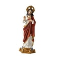 thumbnail image 4 of Escultura católica de la estatua de Jesús , estatua de Jesús, estatuilla decorativa para interior al aire libre, 4 of 8