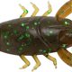 thumbnail image 3 of 10pcs Soft Fishing Lure Crawdad Bait PVC Shrimp Artificial Soft Lure Baits for Bass FishingGreen A Pack of Ten, 3 of 4