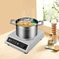 thumbnail image 4 of 1800W Induction Cooktop With Concave Surface, Stainless Steel 24 Hours Timer Induction Oven, Induction Hob Used For Home And Commercial Cooking, 4 of 6