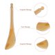thumbnail image 4 of Beaupretty - Placa de Gua Sha natural con cuerno, herramienta de masaje raspador para el cuidado facial, 4 of 7
