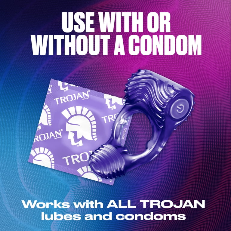 how does vibration ring work Dual Pleasure Couples Ring | Vibrating Cock Ring main image 0
