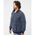 thumbnail image 2 of J. America Aspen Fleece Quarter-Zip Sweatshirt, 2 of 5