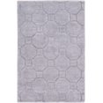 thumbnail image 4 of Hauteloom Damascus Living Room, Bedroom Area Rug - Solid & Striped - Gray - 2' x 3', 4 of 6