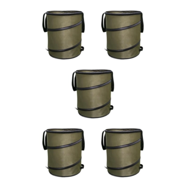 Cateissary Collapsible Yard Gardening Waste Bag Pop-up Trash Can eaf Bin Type2