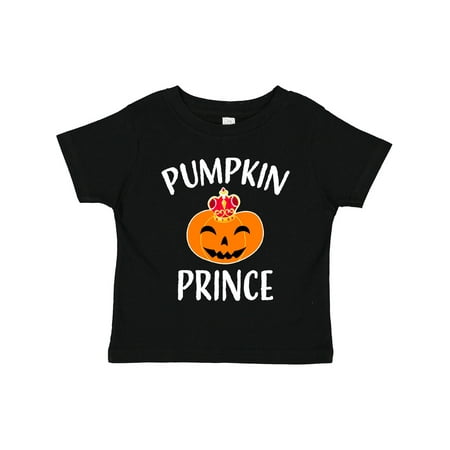 

Inktastic Pumpkin Prince with Crown Gift Toddler Boy Girl T-Shirt