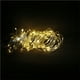 thumbnail image 5 of Guirnalda navideña Luces LED de cadena Funciona con pilas 8.86 pies 30 LED Luz blanca cálid Abanopi Luces de cadena, 5 of 7