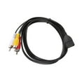 thumbnail image 5 of USB Male/Female To 3RCA Male Composite Cable Durability PVC For Home Theater Systems And AV Receivers, 5 of 9