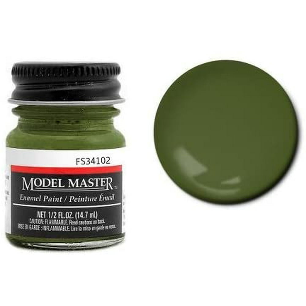 Testor Corp. Medium Green Enamel Paint .5 oz bottle FS 34102 Walmart