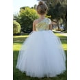 thumbnail image 2 of Ekidsbridal One-Shoulder Sequin Tutu Flower Girl Dresses Wedding Pageant Gown Communion Baptism 182 5, 2 of 7