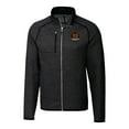thumbnail image 2 of Men's-Cutter & Buck  Heather Charcoal Houston Dynamo FC Big & Tall Mainsail Sweater-Knit Full-Zip Jacket, 2 of 3