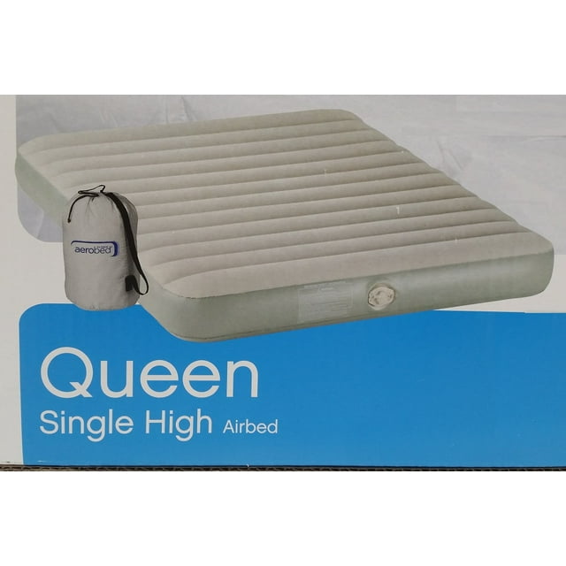 Aerobed Queen Single High Air Mattress with Pump