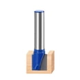 thumbnail image 5 of Unique Bargains 12mm Dia 8mm Shank Bottom Cleaning Router Bit 2 Flutes Carbide Tipped Cutter Uncoated for Woodworking, 5 of 5