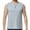 Gray, variant on Nnhblu Tank Top Men Round Neck Sleeveless Pullover Sports Tshirts Shirts for Men Black XXL