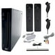 thumbnail image 1 of Nintendo Wii Console Wii Game System Black with 2 RetroFam Remotes & Nunchucks (Refurbished), 1 of 5