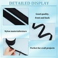thumbnail image 4 of Nylon Tape for Bra Corset Sewing Making Undergarment Sewing Fasteners Black 11x2mm, 4 of 6