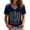 Navy,#063, variant on 9/11 25th Anniversary Shirt Womens WE Will Never Forget Tee Shirts | Lightweight Fabric, V Neck Short Sleeve Tops, American Flag, 2001-2026 25Th Anniversary Tops, Patriotic Honor Tee Shirt,L