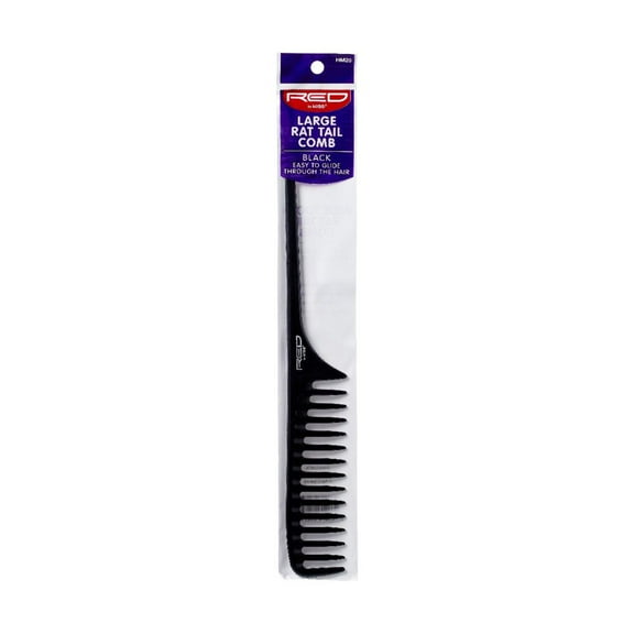 LARGE RAT TAIL COMB BLACK