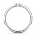thumbnail image 2 of Bague Classique à Pierre de Naissance Sertie Clos - Aigue-Marine (Mars), 2 of 4