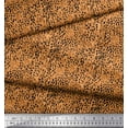 thumbnail image 2 of Soimoi Cotton Cambric Fabric Leopard Animal Skin Print Fabric by The Yard 56 Inch Wide, 2 of 3