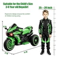 thumbnail image 6 of HNH Kids Motorcycle Ride On Car with Remote Control, 12V Electric Motorbike for Kids, LED Tire and Bluetooth Music, Ride On Car Gift, 6 of 9