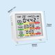 thumbnail image 5 of Monitor Del Aire Interior TVOC Temperatura Humedad CO CO2 para El Coche () Blanco, 5 of 9