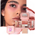 thumbnail image 2 of Kit de combinación de paletas de maquillaje profesionales, que incluye paletas de sombras de ojos profesionales Xtellar rosa, 2 of 3