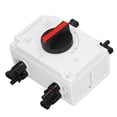 thumbnail image 1 of Commutateur de Transfert de Commutation de Charge Solaire, Ignifuge IP66 DC1000V 32A 4P PV Commutateur d'Isolement de Courant Continu pour RVs, 1 of 8