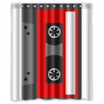 thumbnail image 1 of ABPHQTO Cortina de ducha con cinta de casete Cortina de ducha impermeable 150x180 cm, 1 of 2