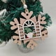thumbnail image 2 of Adornos Navideños De Madera Para El Árbol De Navidad Con Ventana Y Diseño De Anciano Para Halloween, 2 of 8