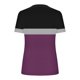 thumbnail image 4 of Mujeres Tops Casual V-Cuello Impreso Oversized Mangas Cortas Camiseta Top, Poliéster Verano Primavera, 4 of 5