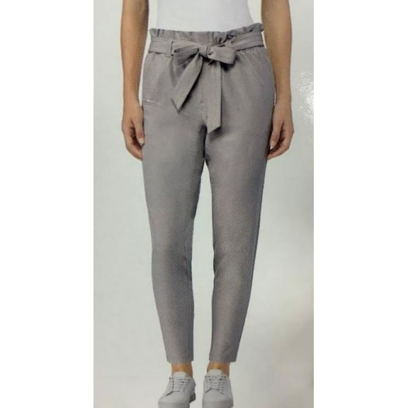 32 Degrees Women's Tie Front Travel Pants, Clay, XS - NEW